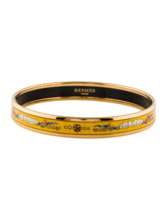 Hermès Narrow Enamel Bangle