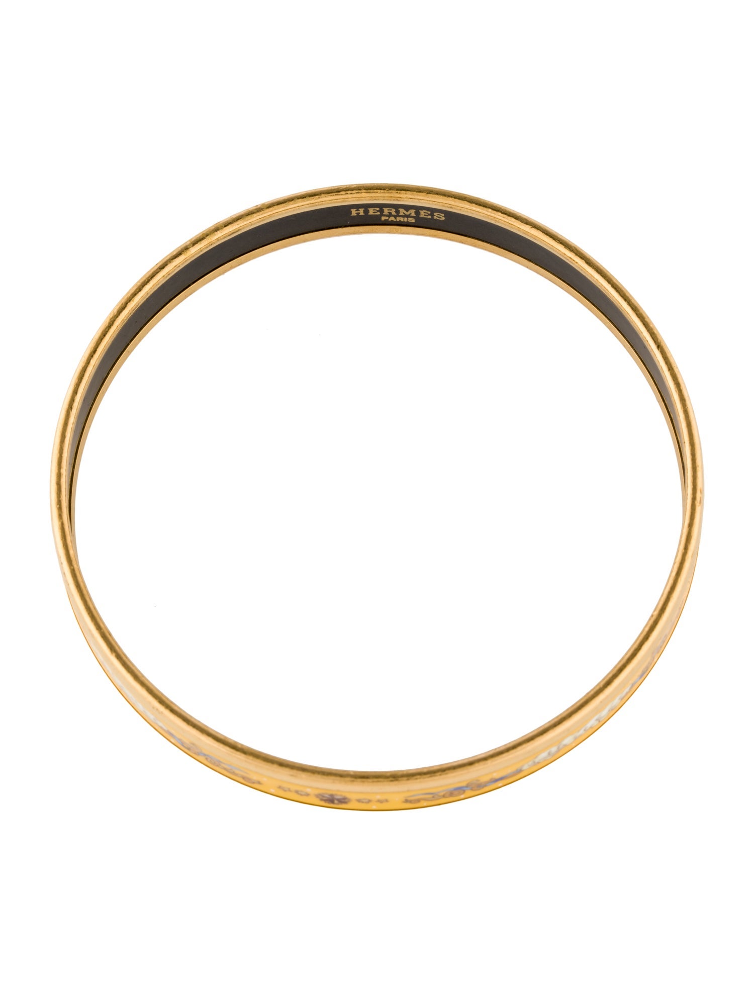 Hermès Narrow Enamel Bangle