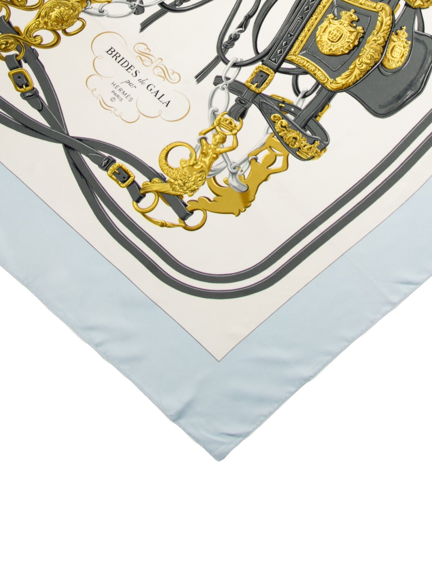 Hermès Brides de Gala Silk Scarf