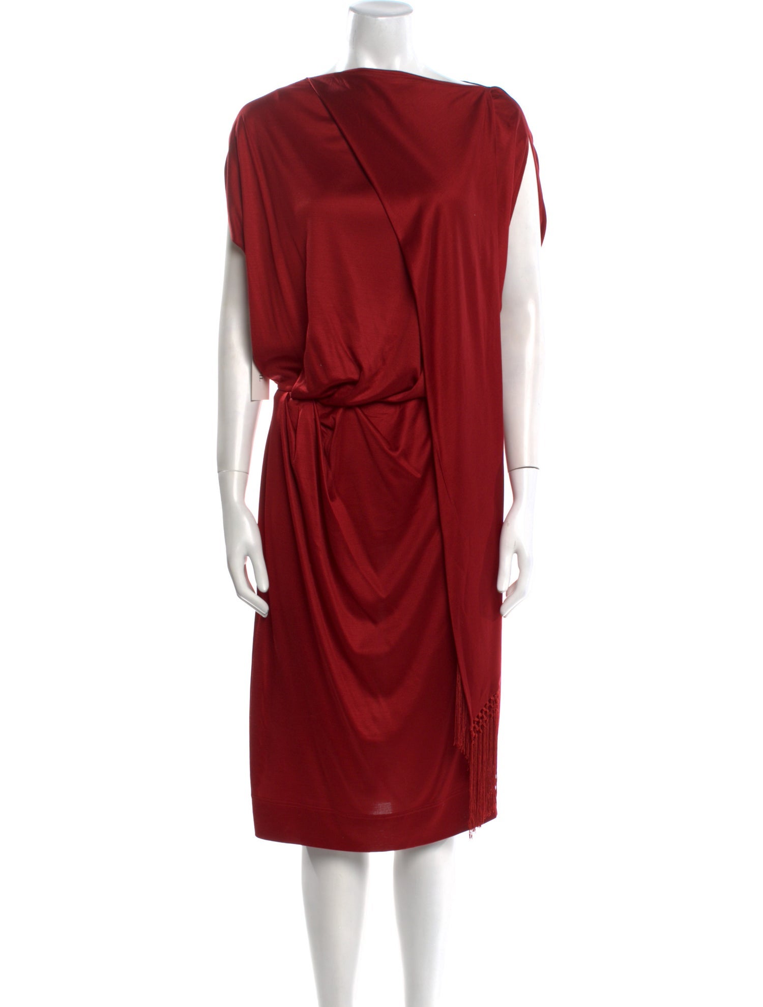 Hermès Silk Midi Length Dress