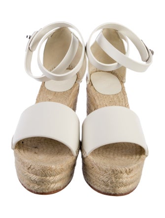 Hermès Tipoli Leather Espadrilles