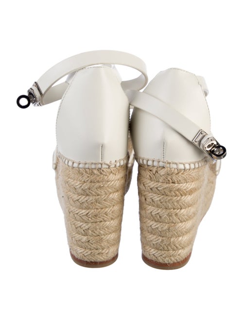 Hermès Tipoli Leather Espadrilles