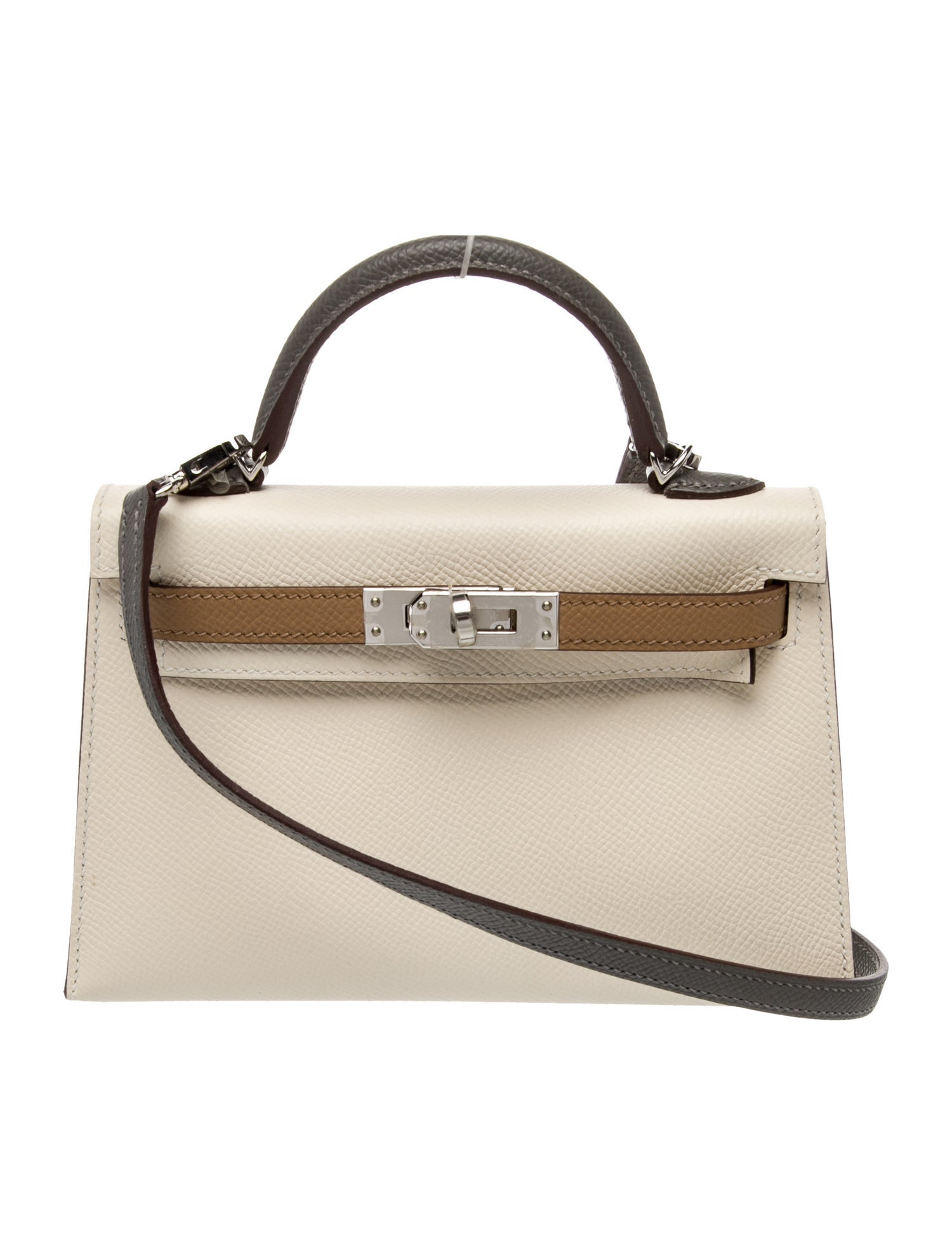 Hermès Epsom Tricolor Mini Kelly II Sellier 20