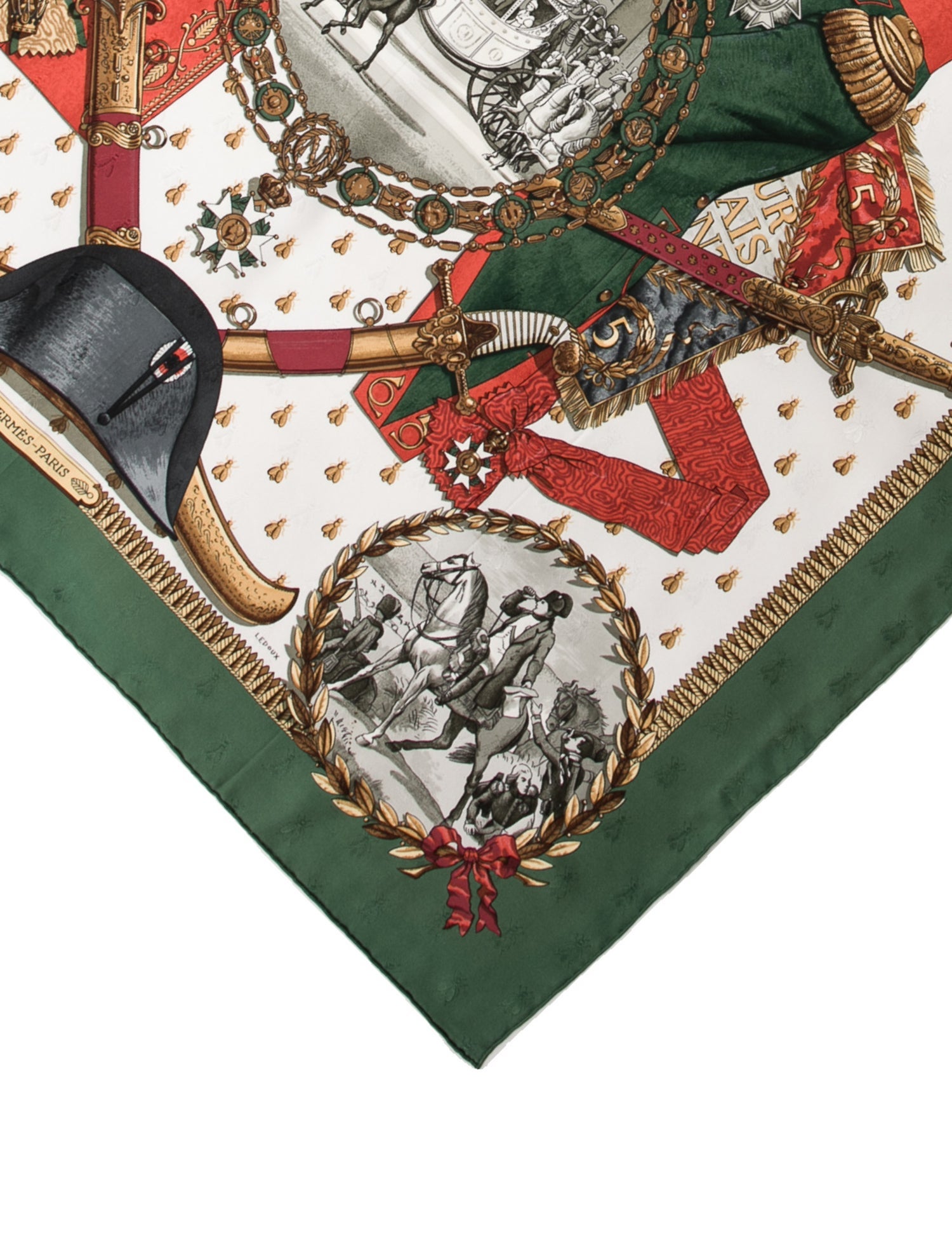 Hermès Napoléon Jacquard Silk Scarf