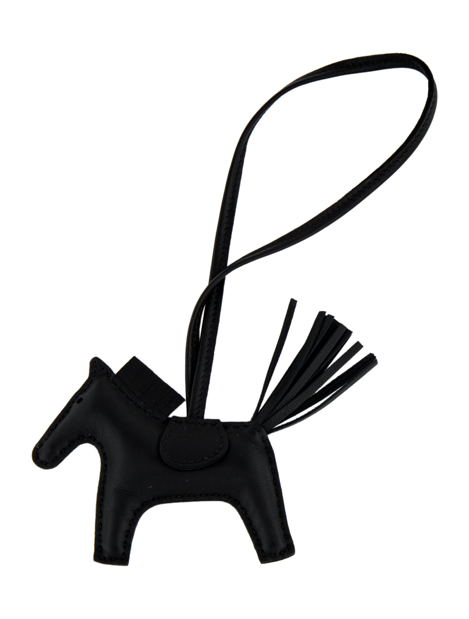 Hermès Milo So Black GriGri Rodeo Bag Charm TPM