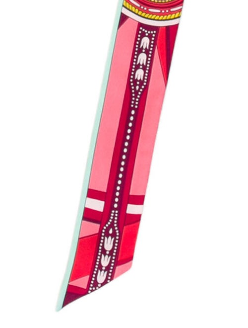 Hermès Balade en Berline Silk Twilly Scarf