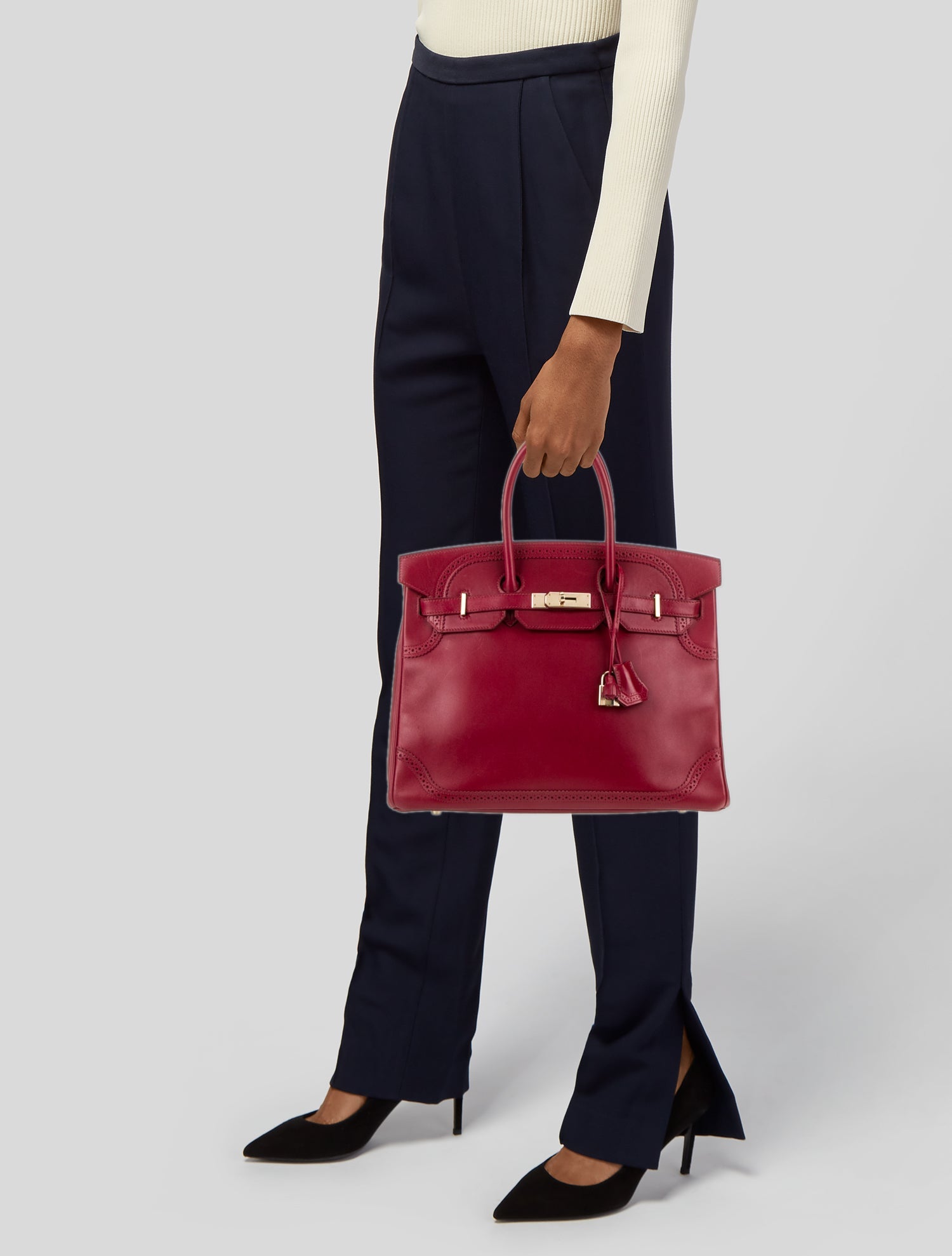 Hermès Tadelakt Ghillies Birkin 35