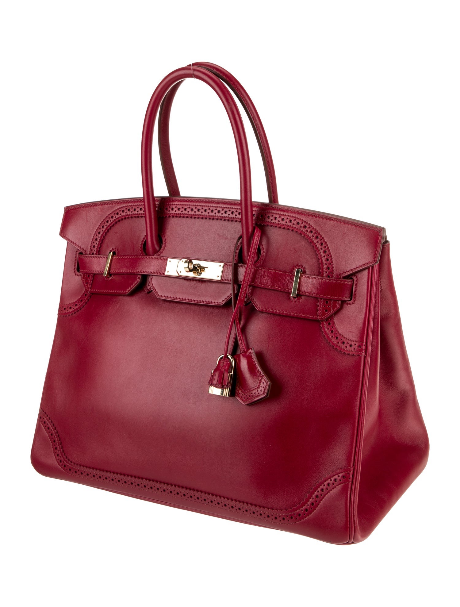 Hermès Tadelakt Ghillies Birkin 35