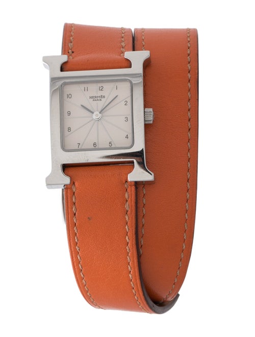 Hermès Heure H Double Tour Watch