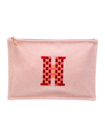 Hermès H Tissage Pouch