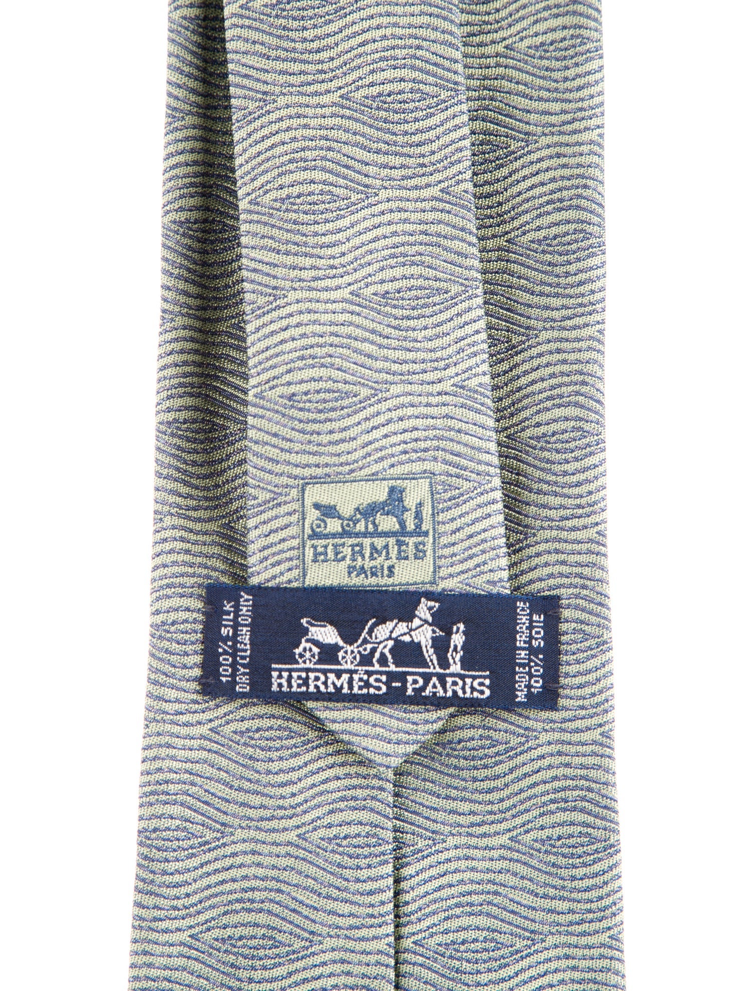 Hermès Printed Neck Tie