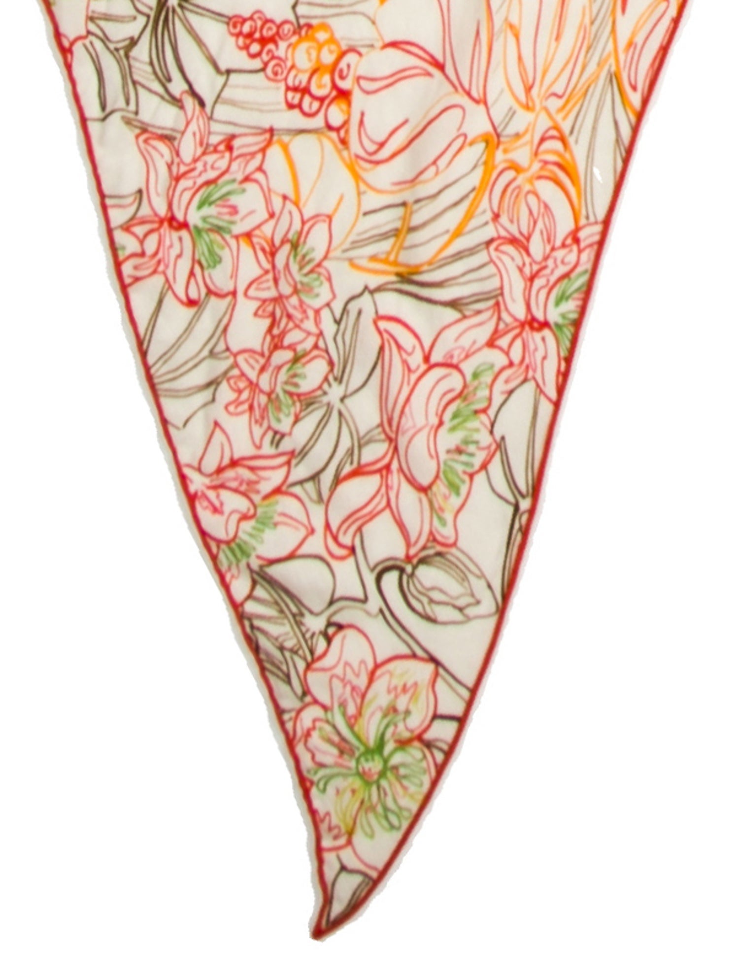 Hermès Cashmere Triangle Scarf