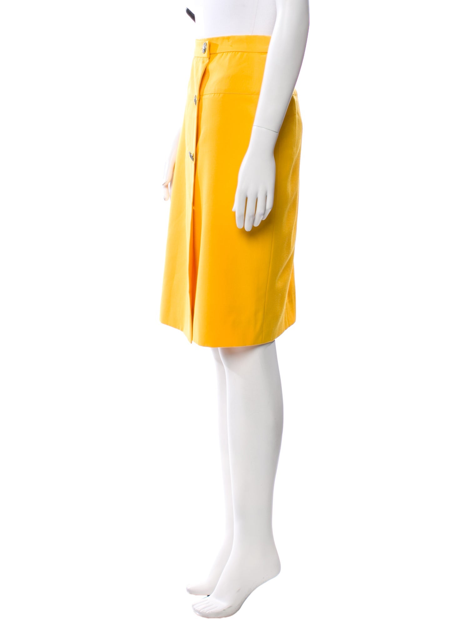 Hermès 1980's Knee-Length Skirt