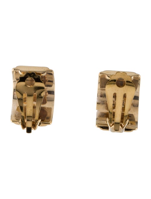 Hermès Enamel Clip-On Earrings