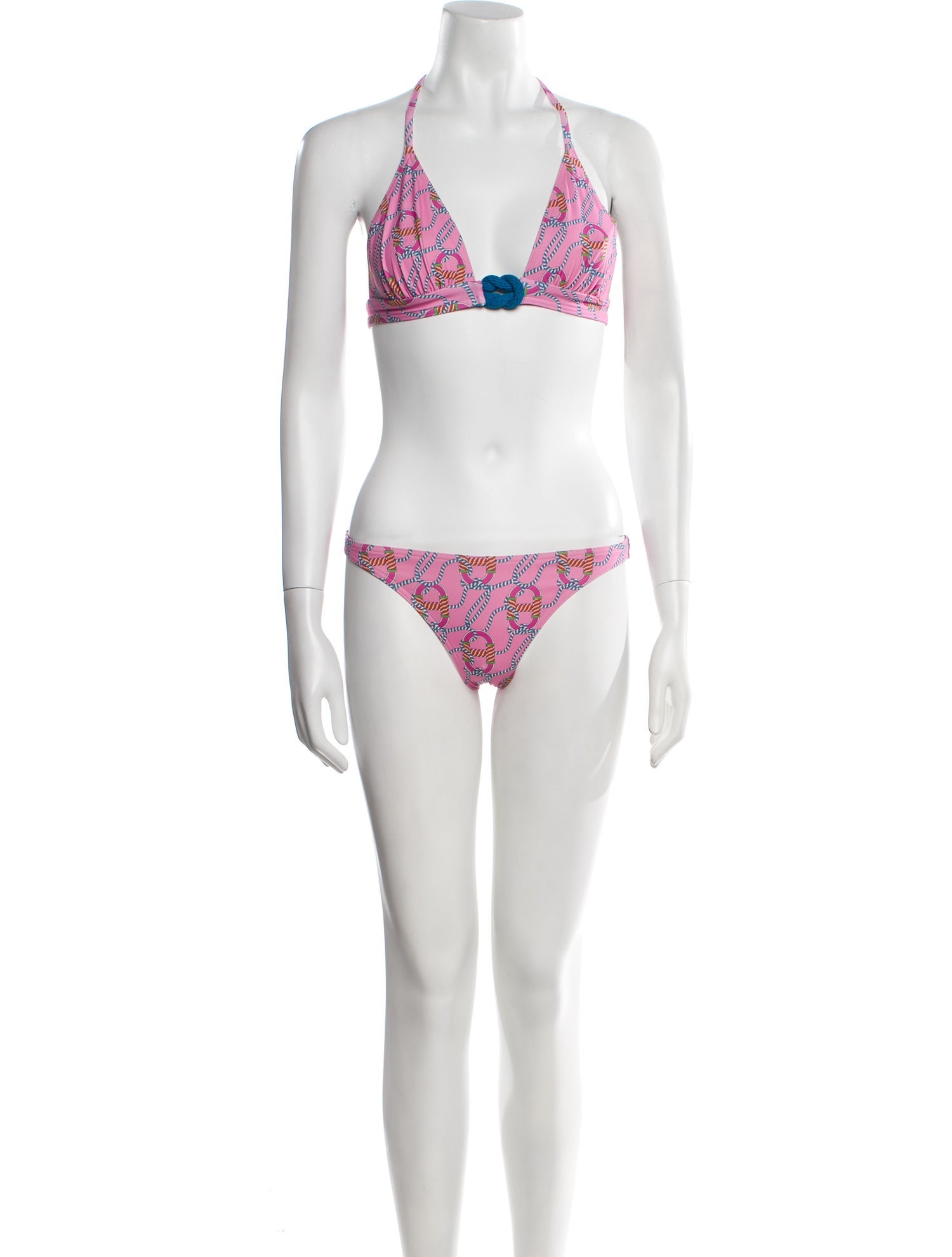 Hermès Printed Bikini w/ Tags
