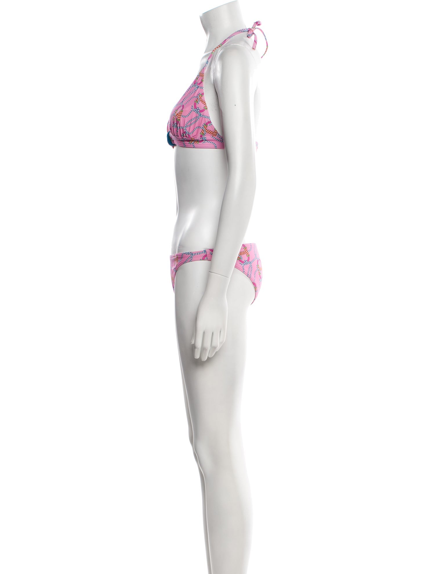 Hermès Printed Bikini w/ Tags