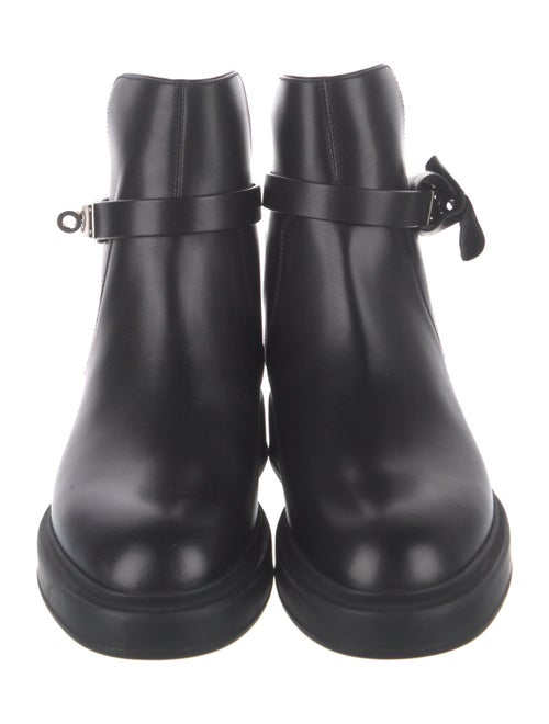Hermès Veo Leather Rain Boots