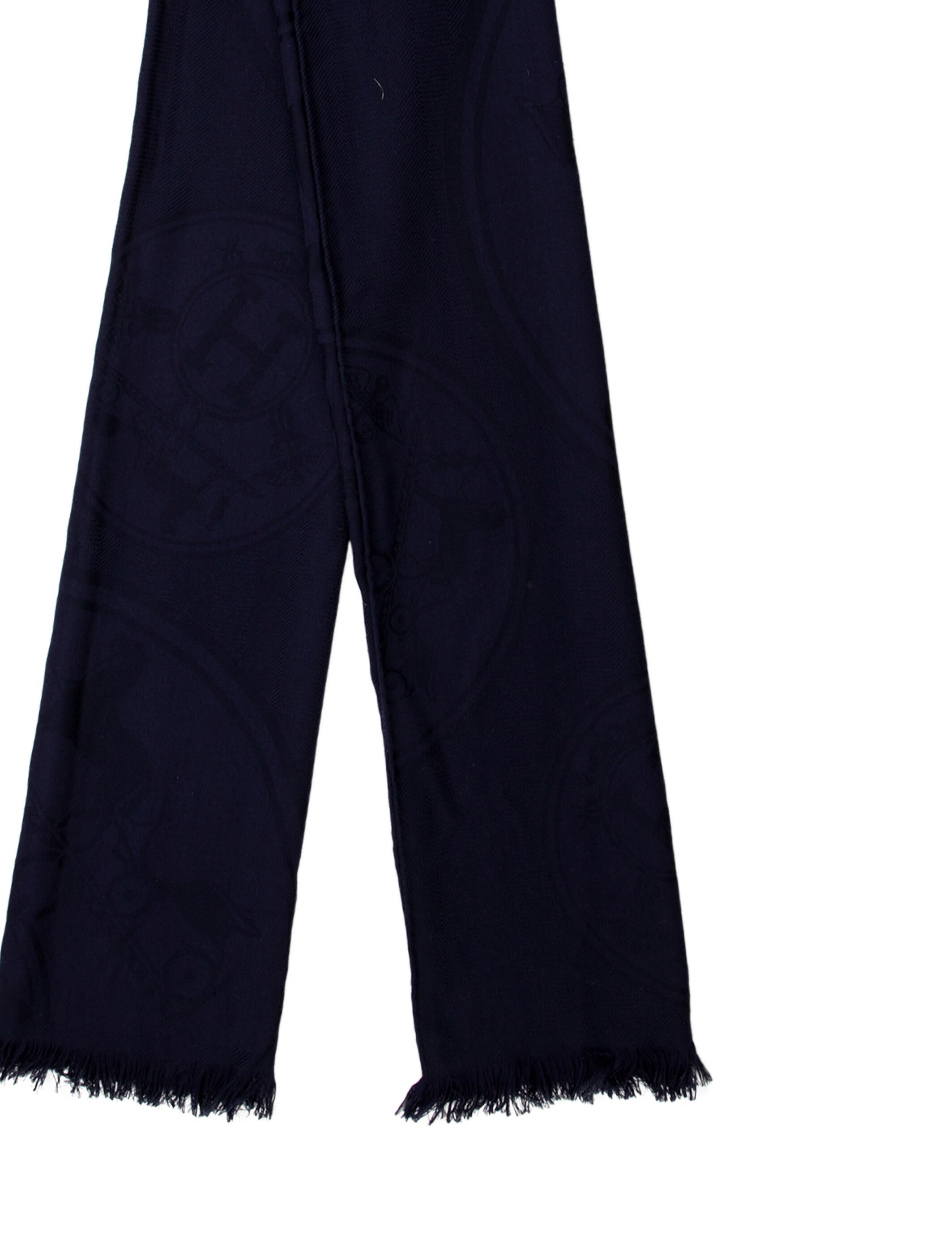 Hermès New Libris Confettis D'Ex Libris Cashmere Scarf w/ Tags