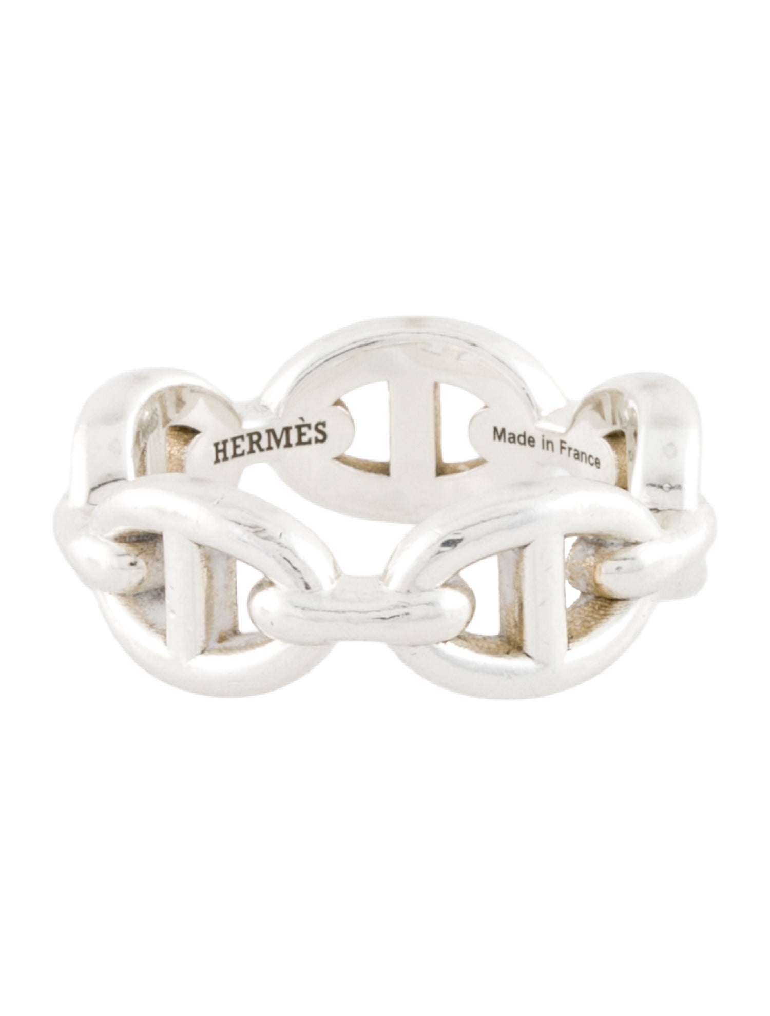 Hermès Chaine d'ancre Enchainee Ring, Small Model