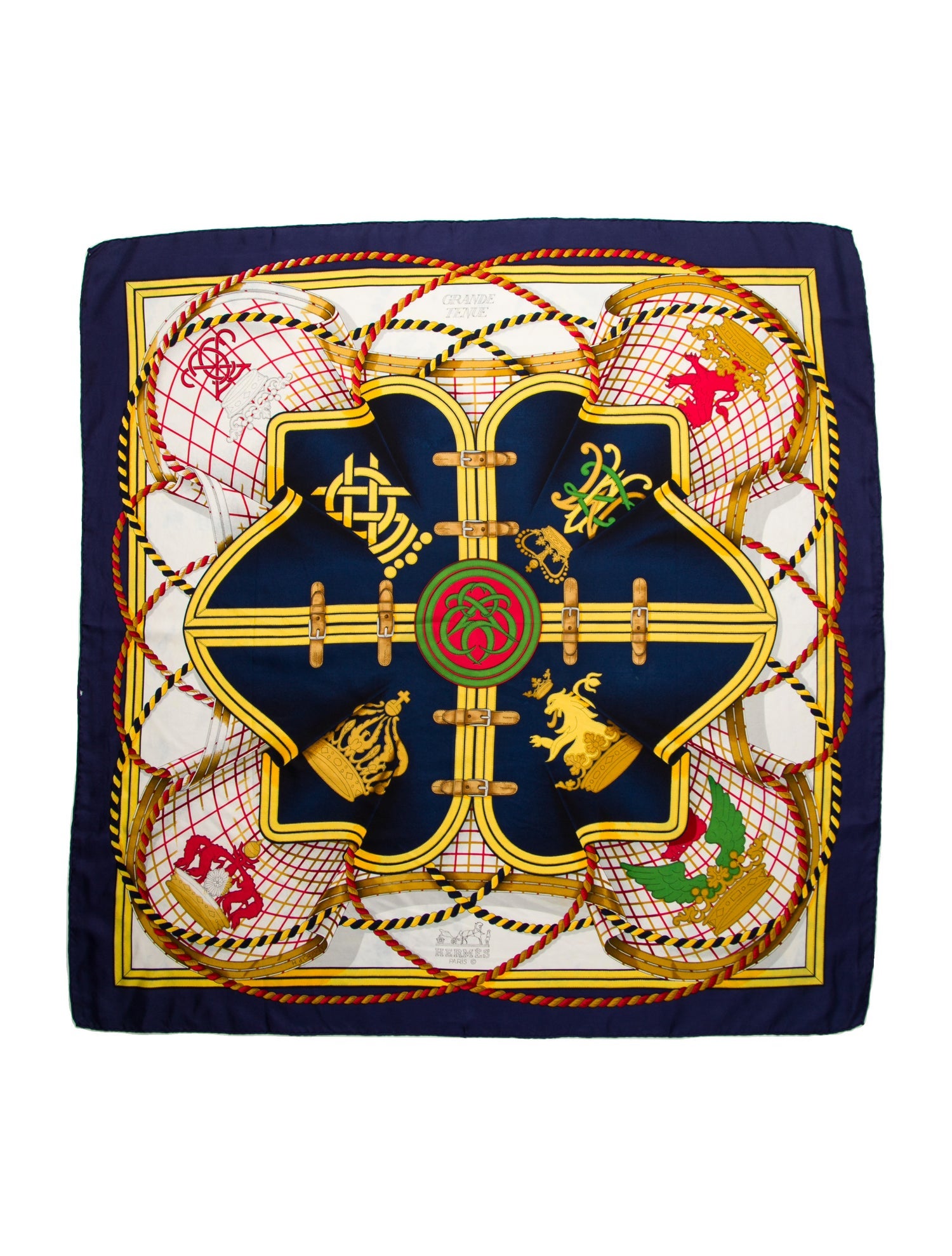 Hermès Grande Tenue Silk Scarf