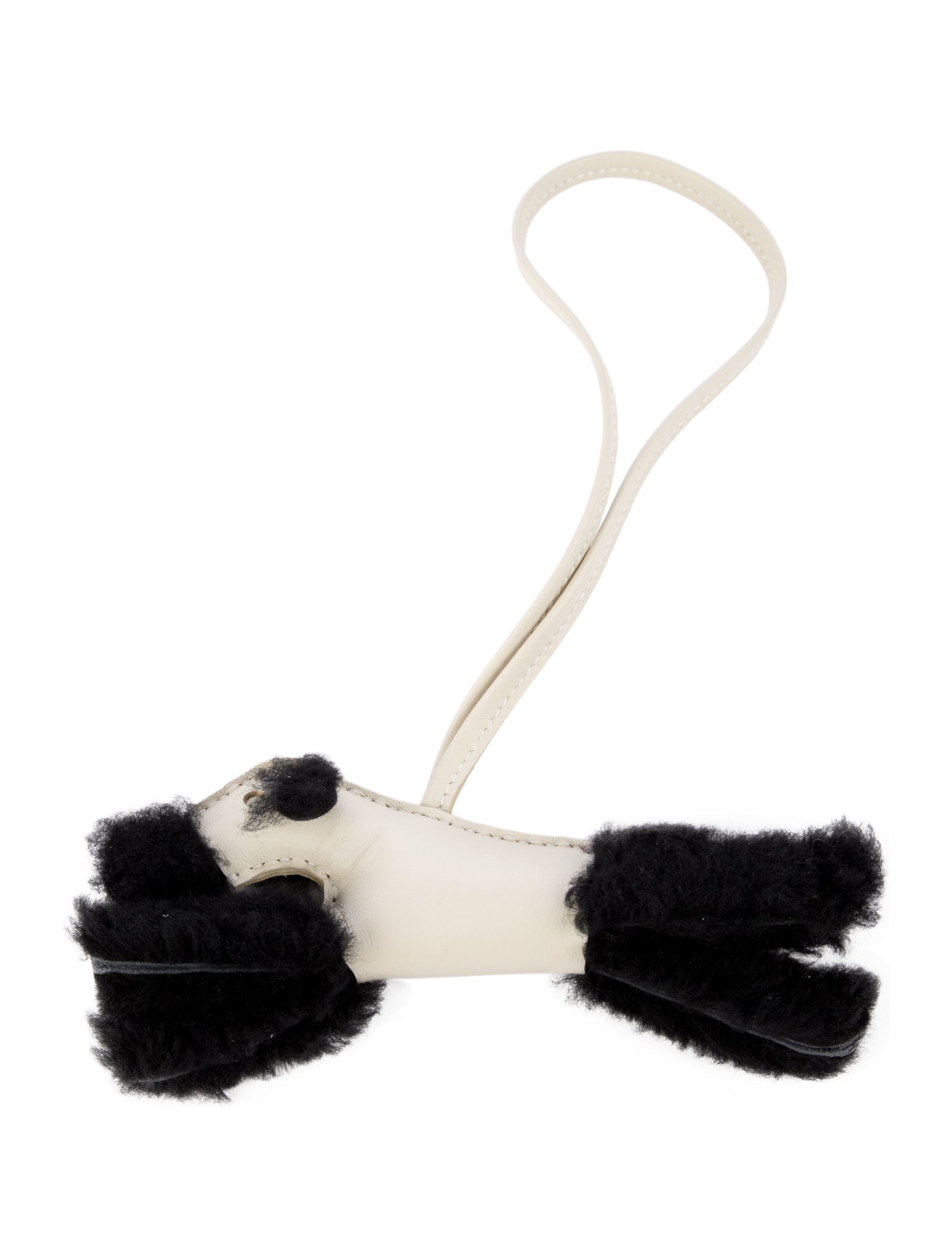 Hermès Milo Lambskin Shearling Budy Charm