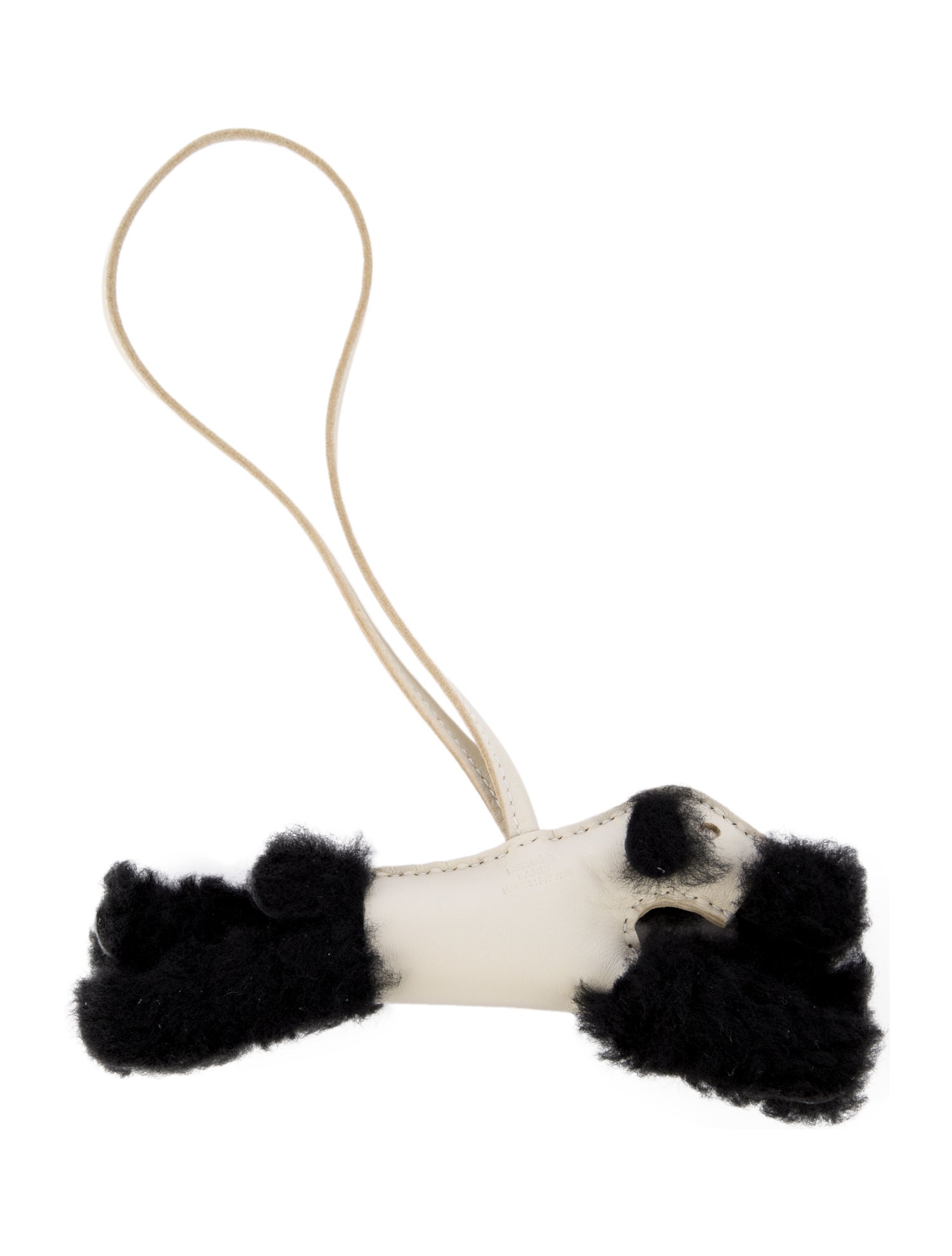 Hermès Milo Lambskin Shearling Budy Charm