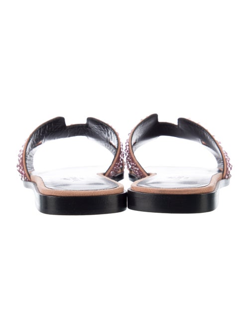 Hermès Oran Leather Slides