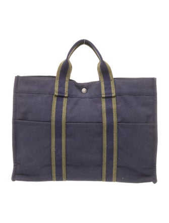 Hermès Toile Fourre-Tout MM