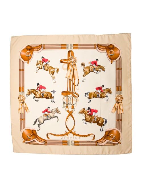 Hermès Jumping Silk Scarf