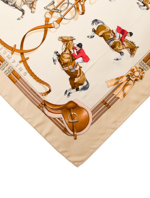Hermès Jumping Silk Scarf