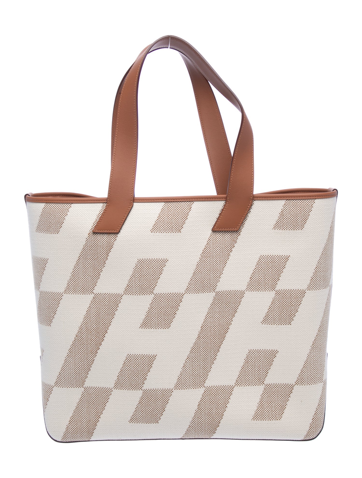 Hermès Toile & Swift Cabas H en Biais 40