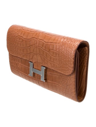 Hermès 2022 Matte Alligator Mississippiensis Constance To Go