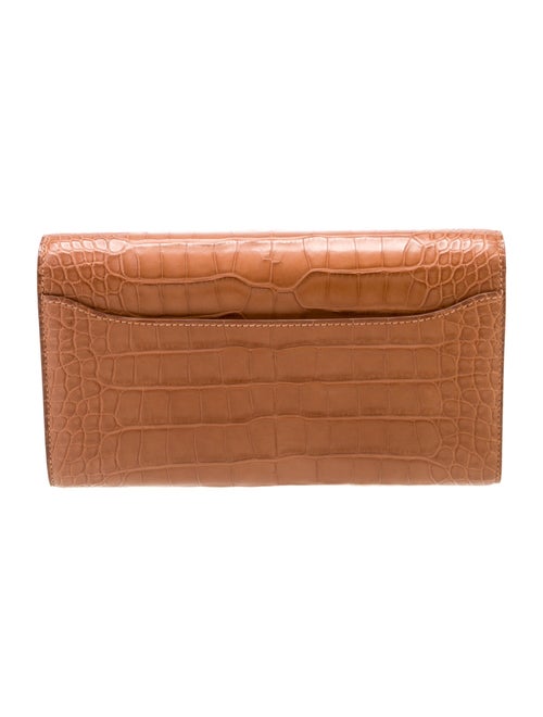 Hermès 2022 Matte Alligator Mississippiensis Constance To Go