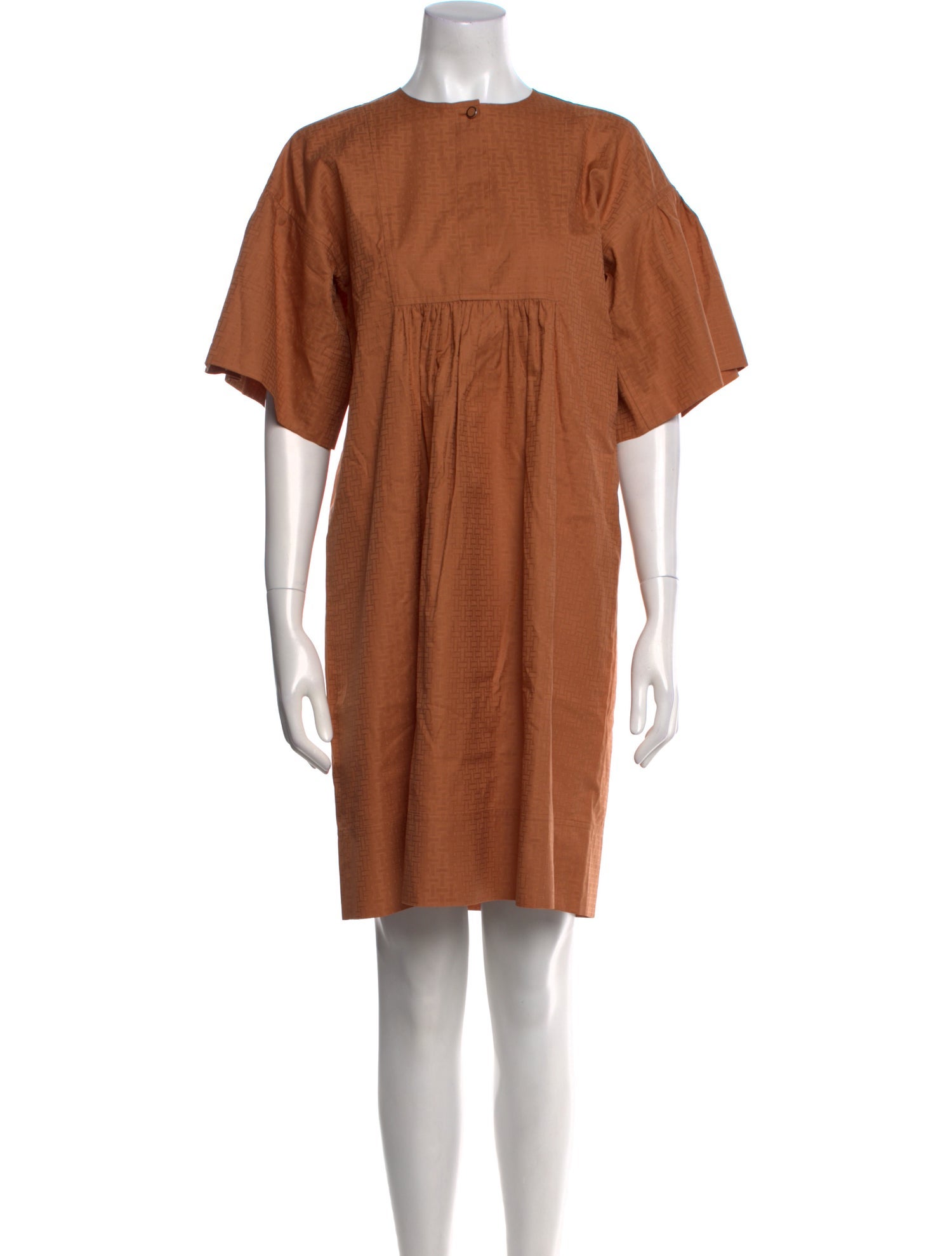 Hermès Crew Neck Knee-Length Dress w/ Tags