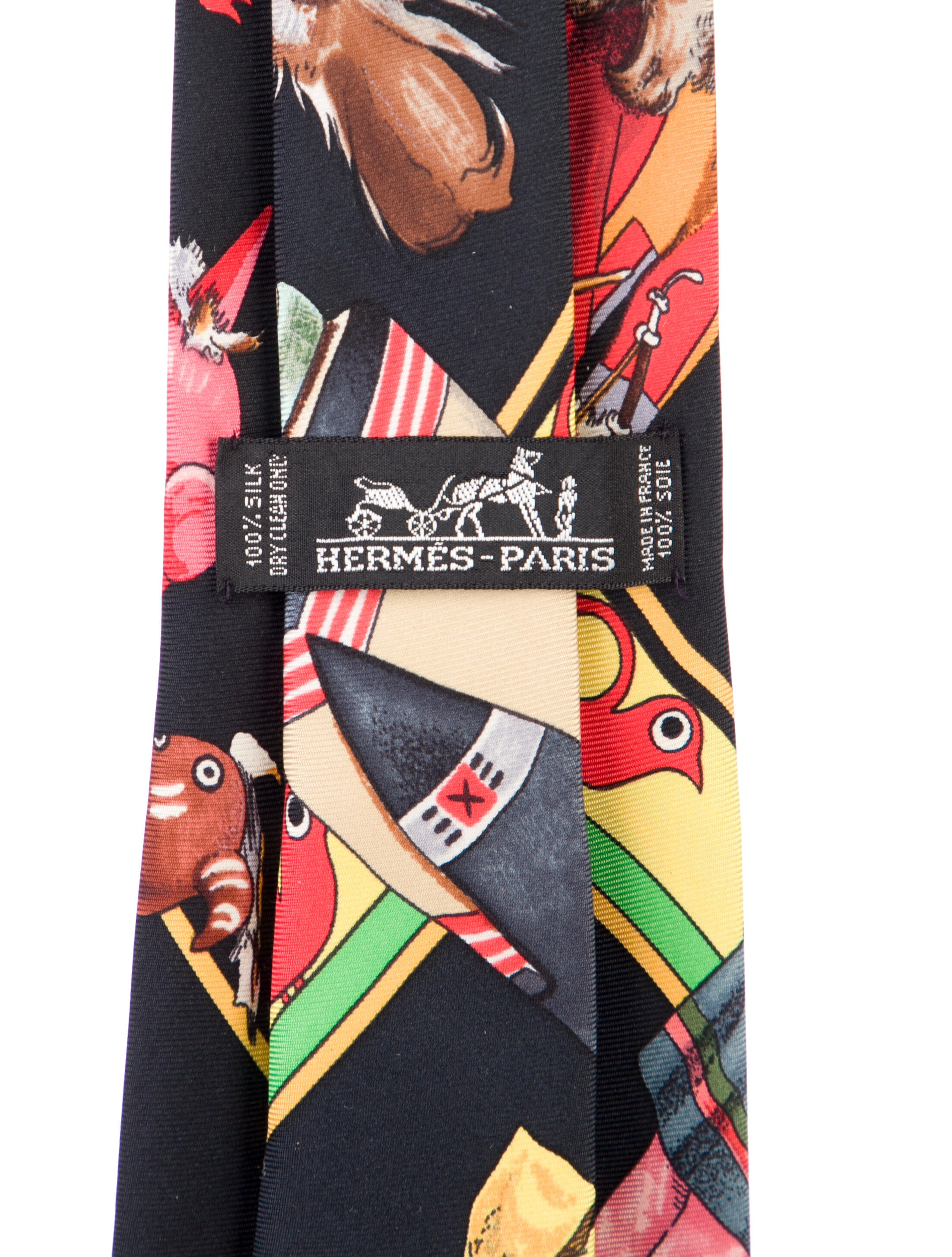 Hermès Kachinas Silk Tie