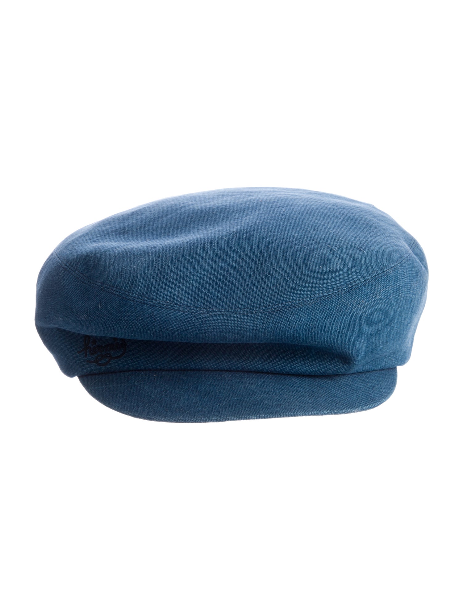 Hermès Linen Embroidered Cap