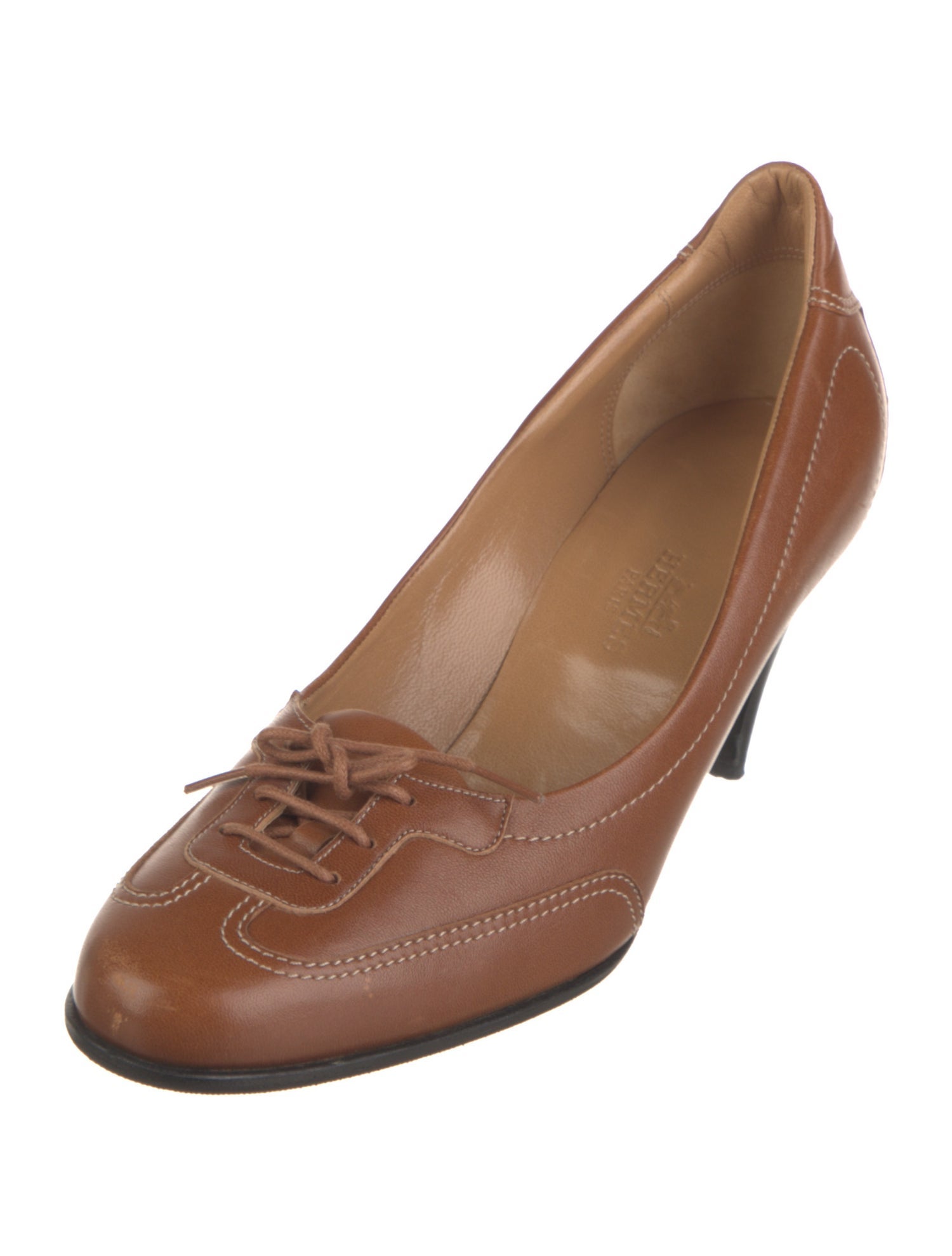 Hermès Vintage Leather Pumps