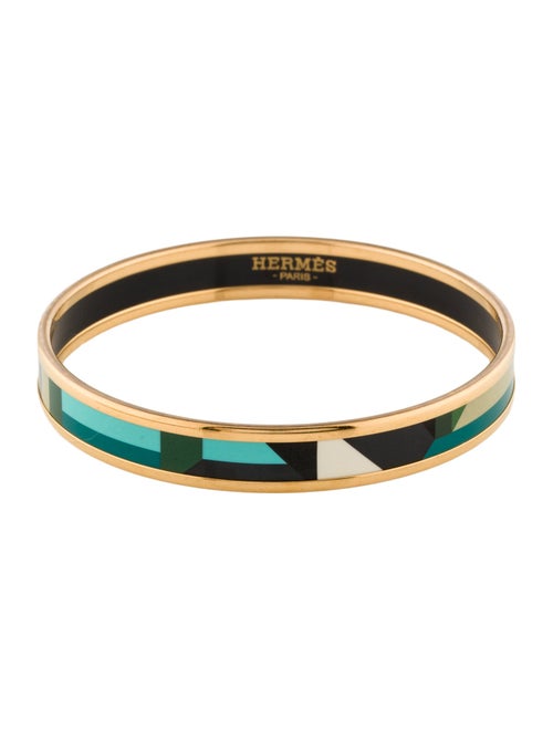 Hermès Narrow Enamel Bangle
