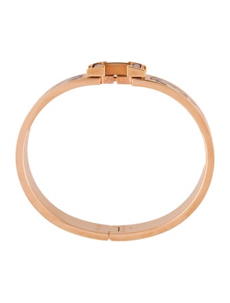 Hermès Enamel Clic H Grand Apparat Bracelet