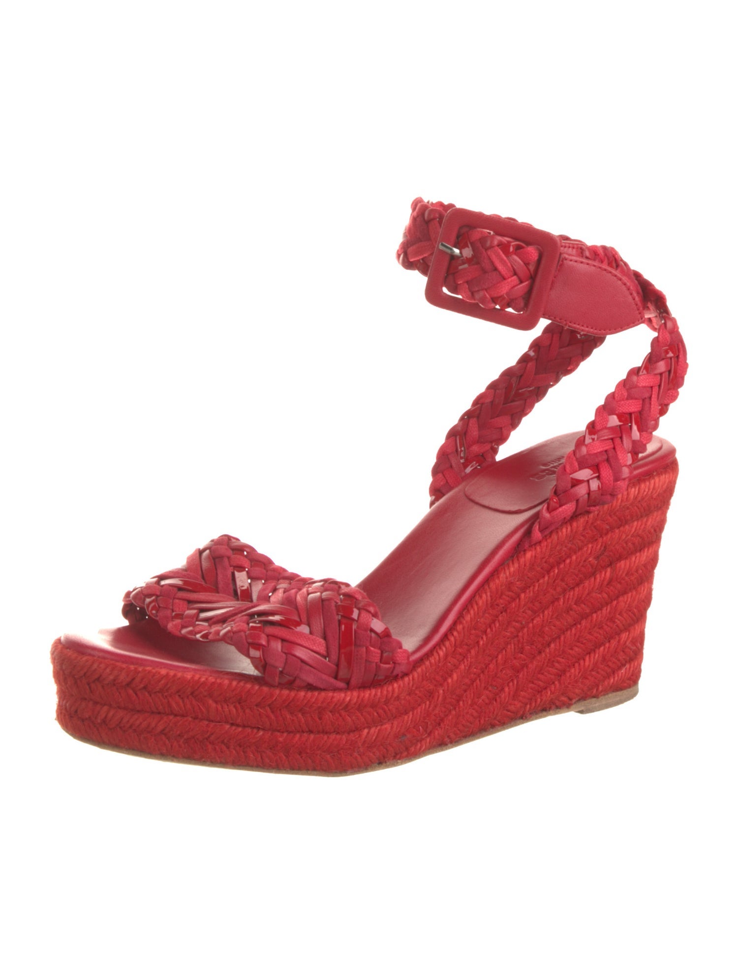 Hermès Leather Braided Accents Sandals