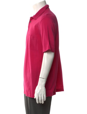 Hermès Collar Short Sleeve Polo Shirt