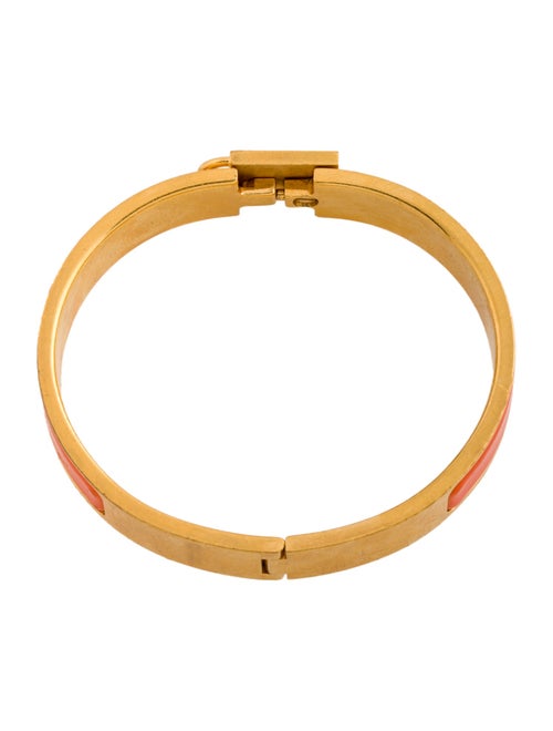 Hermès Enamel Clic Cadenas Bracelet
