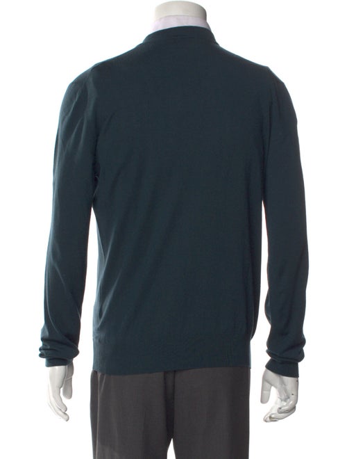 Hermès Wool V-Neck Cardigan