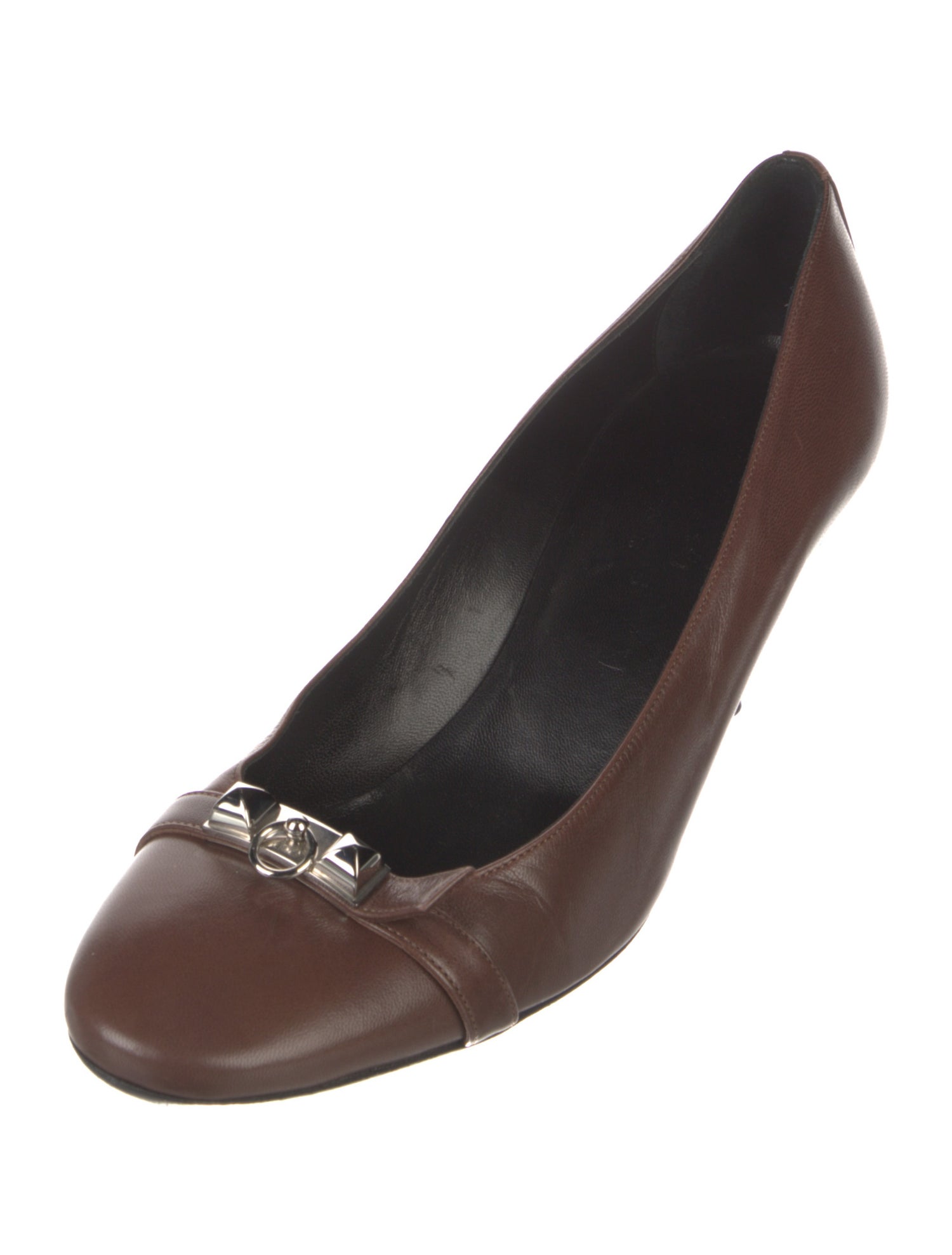Hermès Vintage Leather Pumps