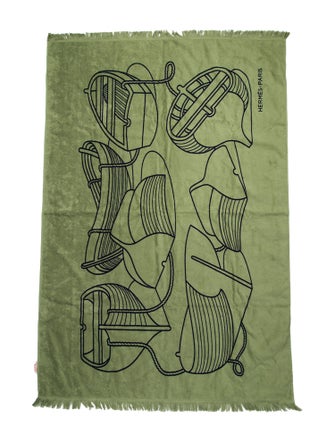 Hermès Small Tatoo Thalassa Yachting Beach Towel