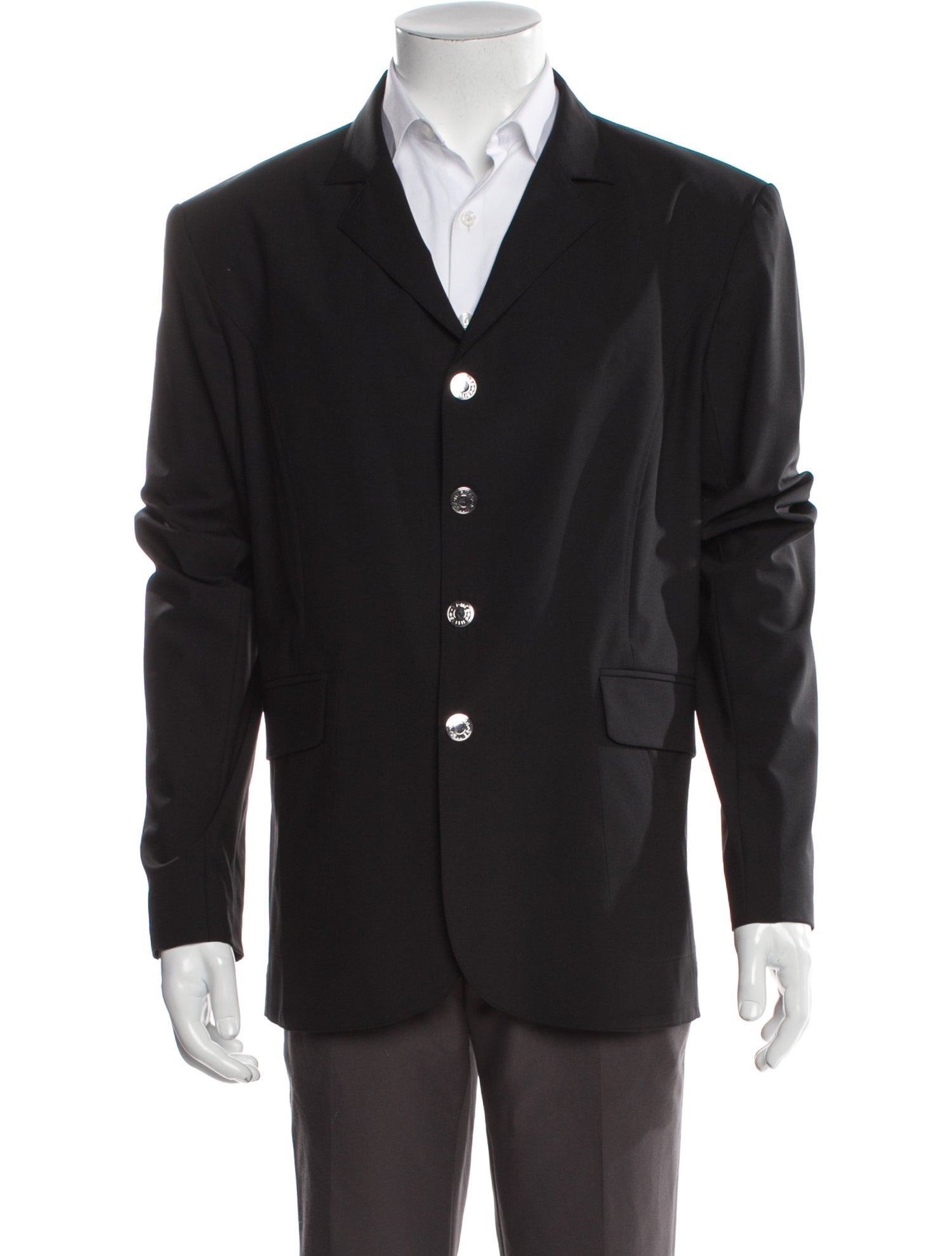 Hermès Sellier Clou de Selle Accent Peacoat