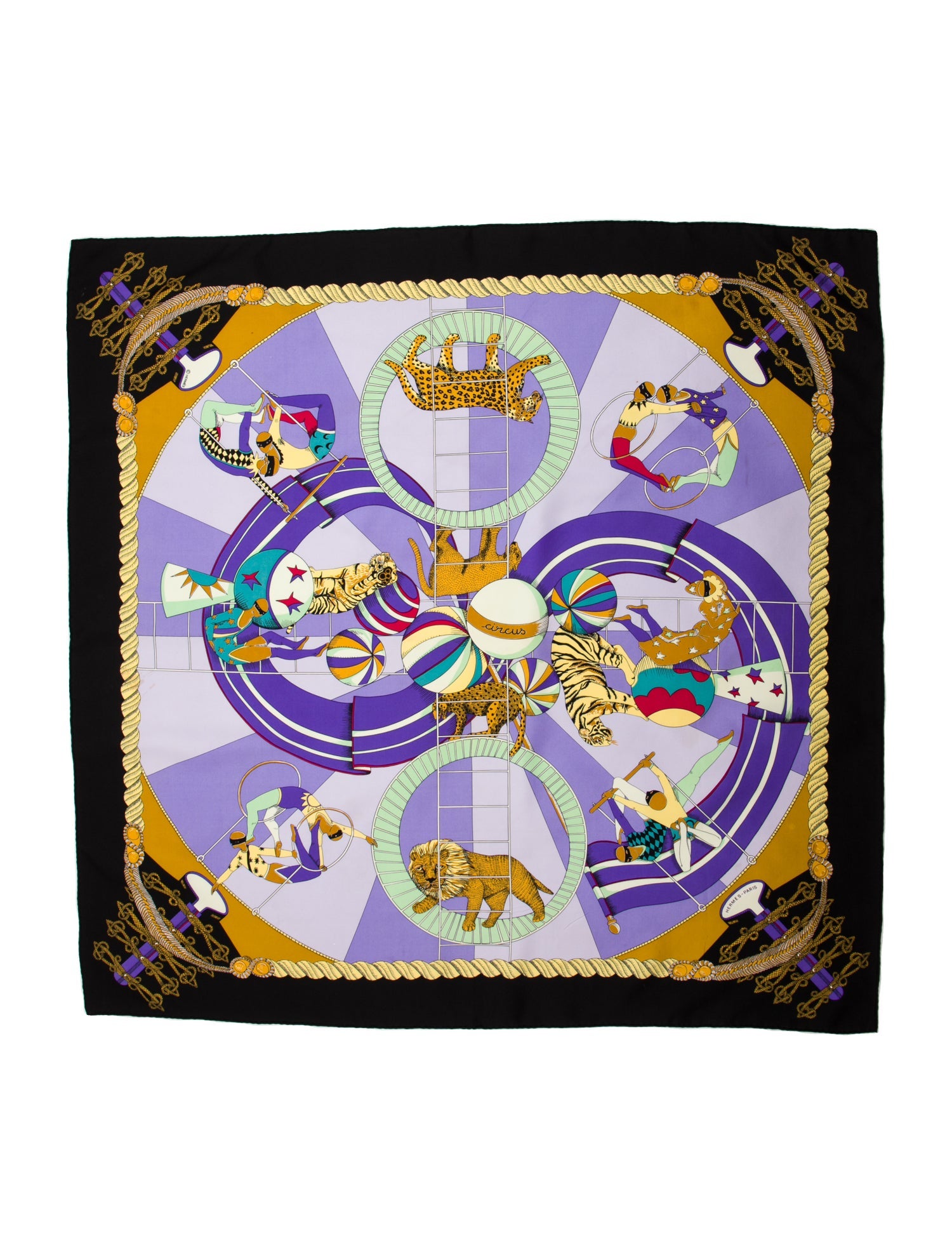 Hermès Circus Silk Scarf