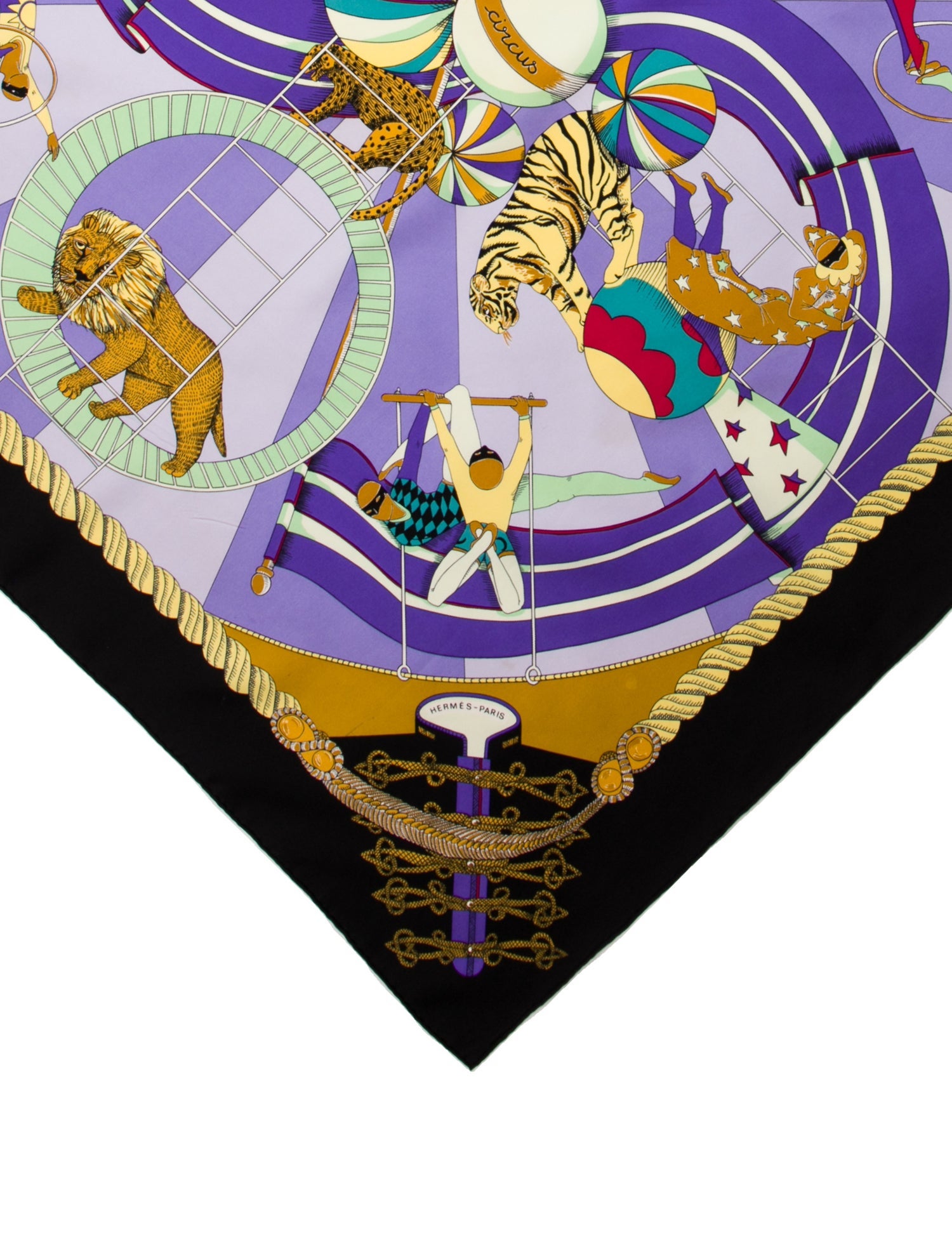 Hermès Circus Silk Scarf