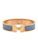 Hermès Enamel Clic H Bangle Bracelet