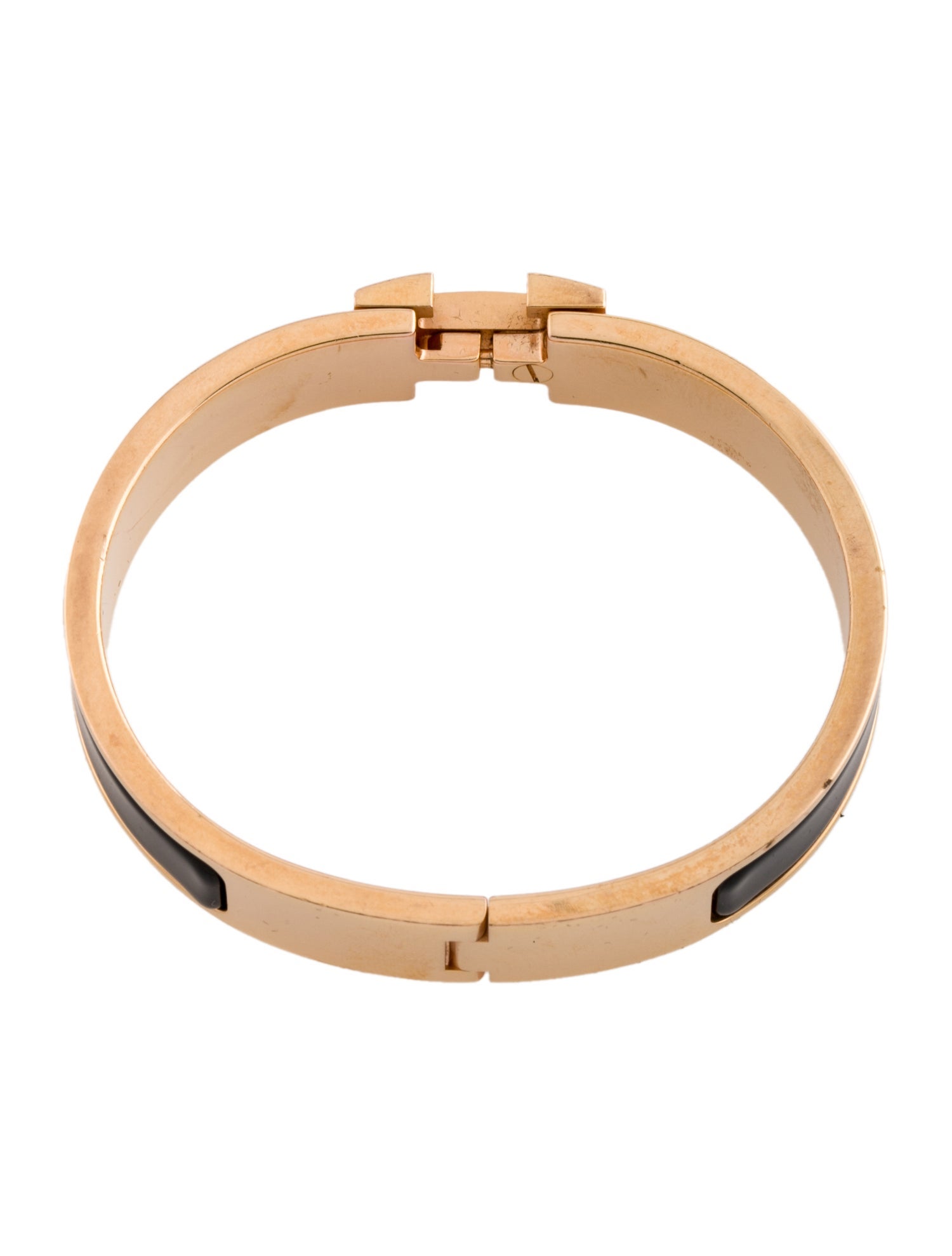Hermès Clic H Bangle Bracelet